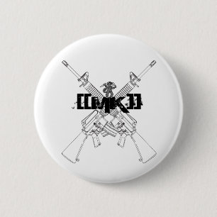 Bóton Redondo 5.08cm [[MK]] botão das espingardas de assalto