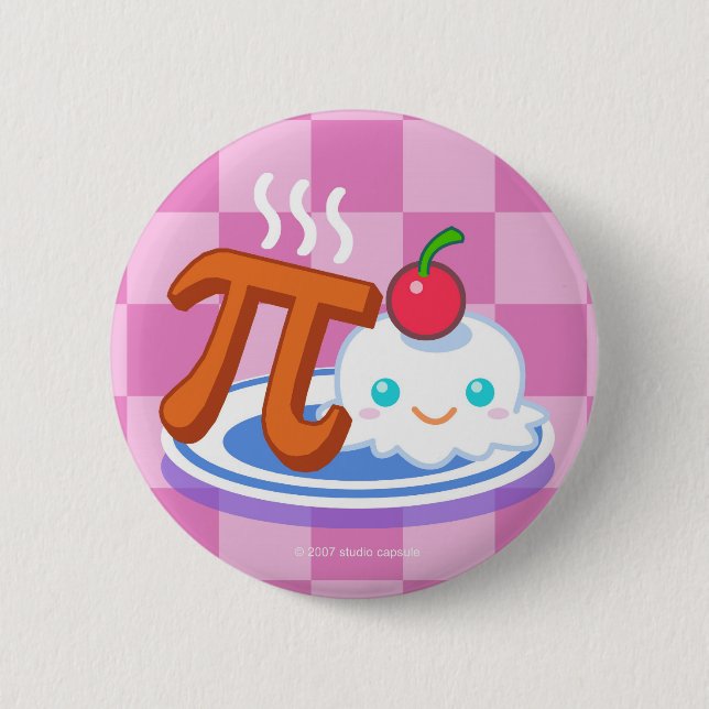 Bóton Redondo 5.08cm Modo de Alá do Pi (Frente)