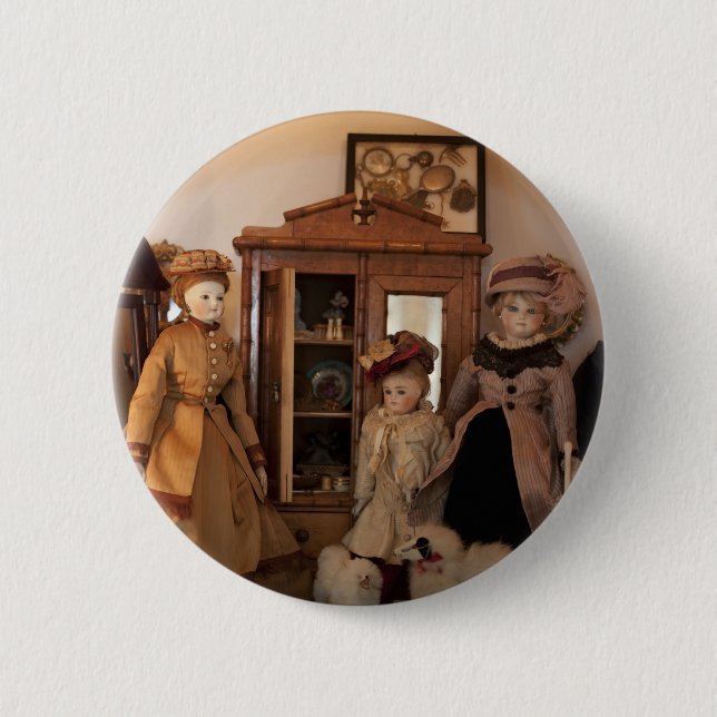 Bóton Redondo 5.08cm Modos Comprando pino (Frente)