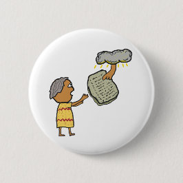 Bóton Redondo 5.08cm Moisés e os Dez Mandamentos