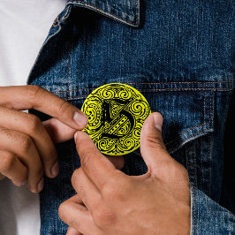 Bóton Redondo 5.08cm Monarquia "S"