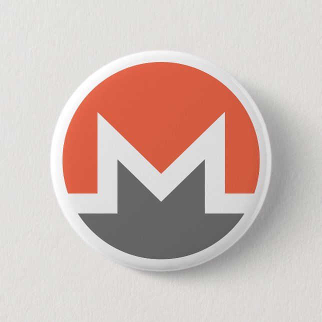 Bóton Redondo 5.08cm Monero (xmr) (Frente)