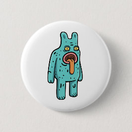 Bóton Redondo 5.08cm Monstro