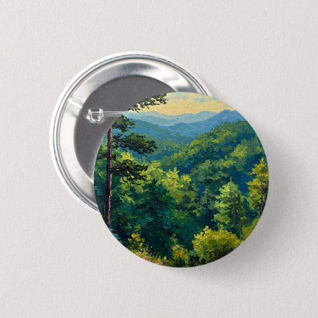 Bóton Redondo 5.08cm Montane Forest (Frente & Verso)