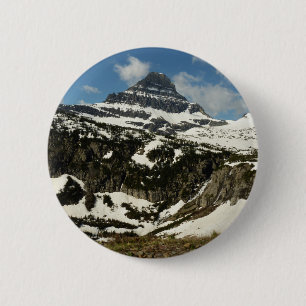Bóton Redondo 5.08cm Montanha Reynolds a partir de Logan Pass no Glacie