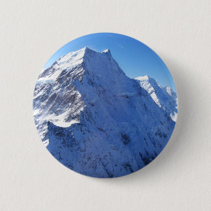 Bóton Redondo 5.08cm Monte Cook (Aoraki), Pico, Nova Zelândia