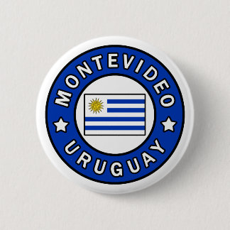 Bóton Redondo 5.08cm Montevidéu Uruguai