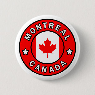 Bóton Redondo 5.08cm Montreal Canadá