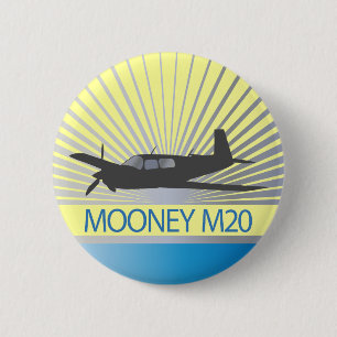 Bóton Redondo 5.08cm Mooney M20 Aviation