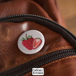 Bóton Redondo 5.08cm Morango Mínimo-Cinzento Cinzento Cinzento Cinzento