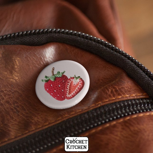 Bóton Redondo 5.08cm Morango Mínimo-Cinzento Cinzento Cinzento Cinzento (Criador carregado)