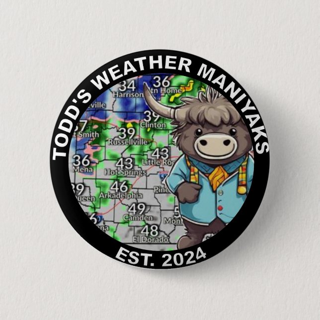 Bóton Redondo 5.08cm Mostre Seu Espírito Iaque! (Frente)