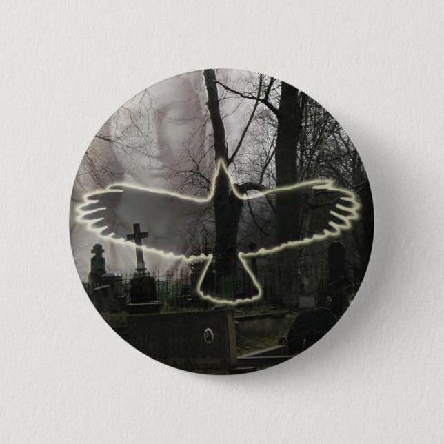 Bóton Redondo 5.08cm motherearth (Frente)