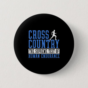 Bóton Redondo 5.08cm Motivação para corrida cross country