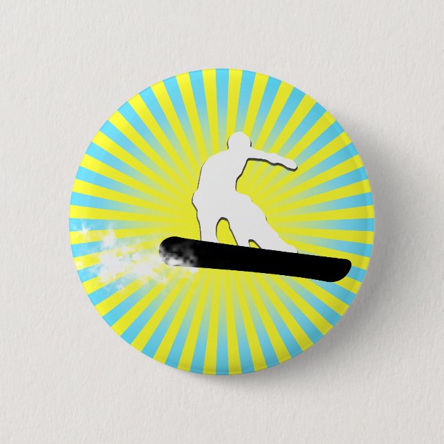 Bóton Redondo 5.08cm moto de neve, trilha de pó. (Frente)