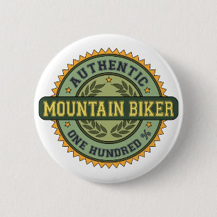Bóton Redondo 5.08cm Motociclista autêntico da montanha