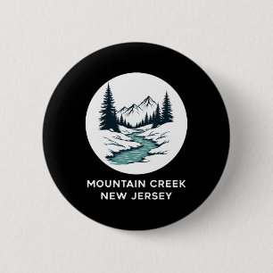 Bóton Redondo 5.08cm Mountain Creek New Jersey Sticker