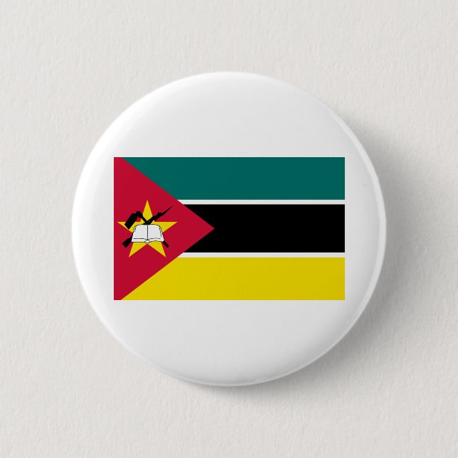 Bóton Redondo 5.08cm Mozambique Flag (Frente)