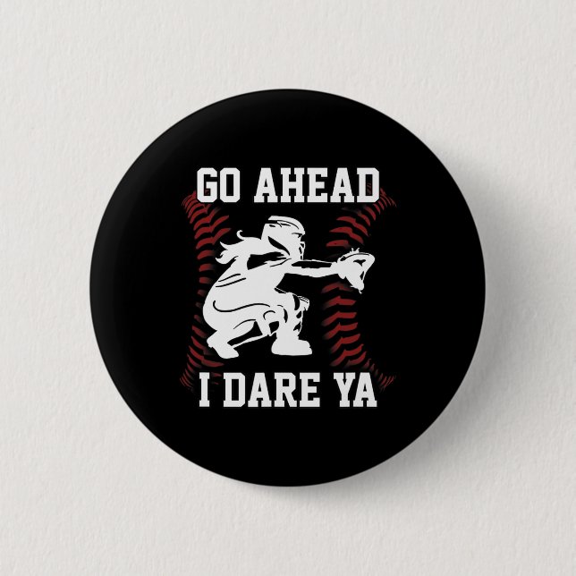 Bóton Redondo 5.08cm Mulheres39s. Bolas de Softball Adolescentes Engraç (Frente)