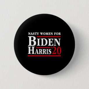 Bóton Redondo 5.08cm Mulheres Para Joe Biden Kamala Harris 2020 Anti Tr