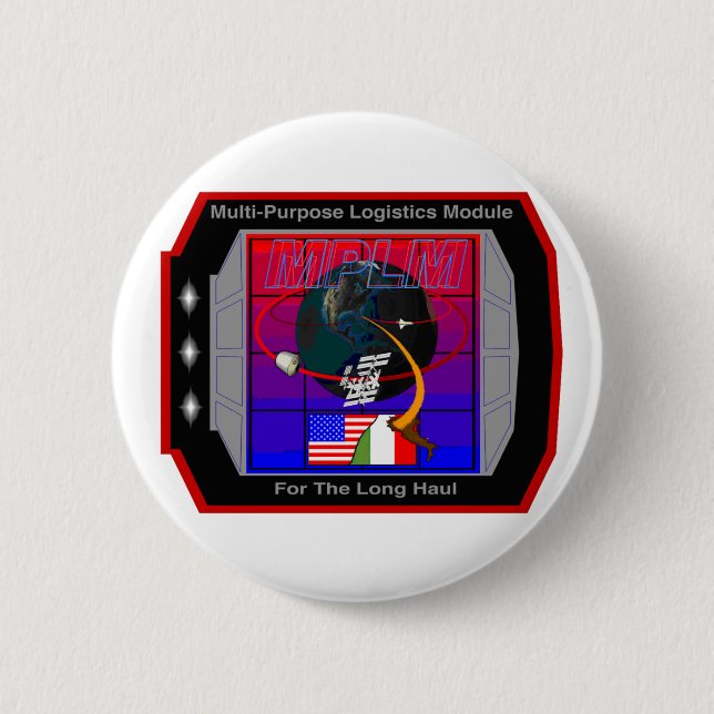 Bóton Redondo 5.08cm Multi módulos da logística da finalidade - MPLM (Frente)