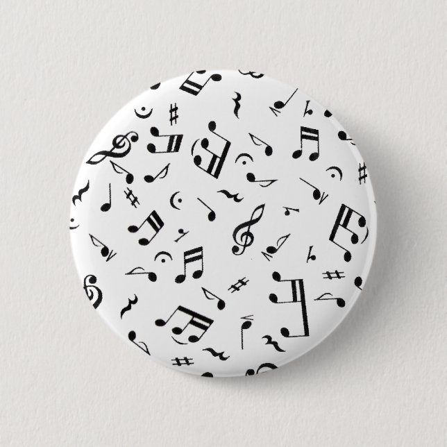 Bóton Redondo 5.08cm Music Lives_ (Frente)