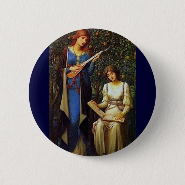 Bóton Redondo 5.08cm Música (Frente)