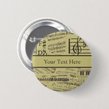 música vintage Nota Padrão Músico Tema Músico