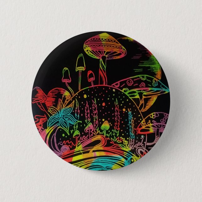 Bóton Redondo 5.08cm Mycorrhizal Fungi (Frente)