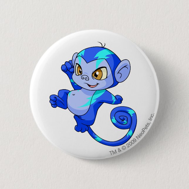 Bóton Redondo 5.08cm Mynci elétrico (Frente)