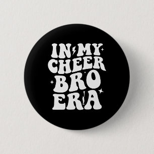 Bóton Redondo 5.08cm Na Minha Era de Cheer Bro Cheerleading Esportes Ch