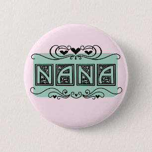 Bóton Redondo 5.08cm Nameplate Nana T-shirts e presentes