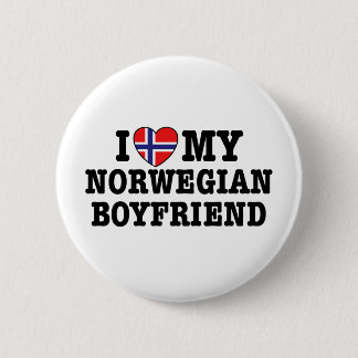 Bóton Redondo 5.08cm Namorado norueguês