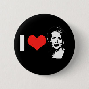 Bóton Redondo 5.08cm Nancy Pelosi 2012