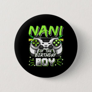 Bóton Redondo 5.08cm Nani Do Aniversário Da Família De Jogo Do Aniversá