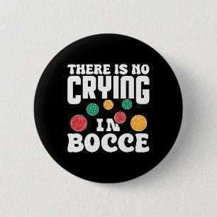Bóton Redondo 5.08cm Não Há Choro No Jogo de Bocce Italiano na Grama P