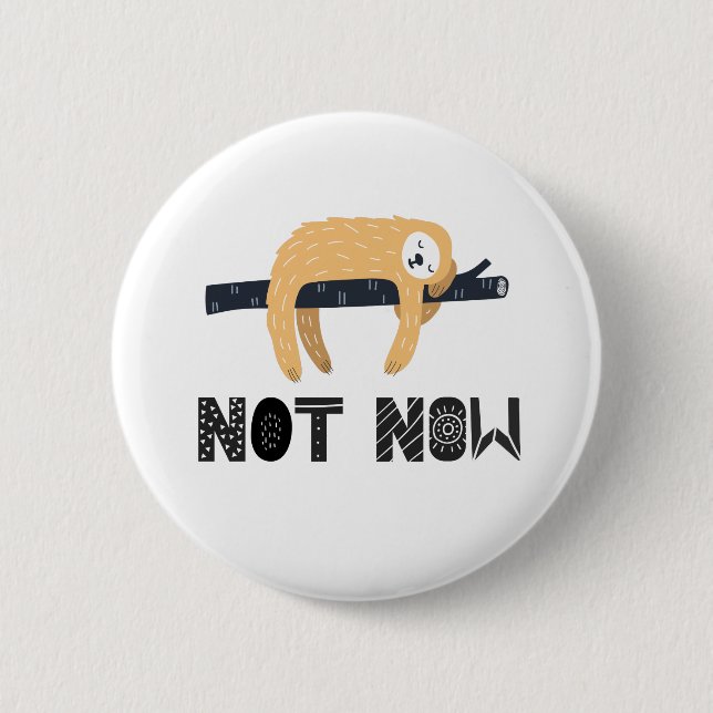 Bóton Redondo 5.08cm Não incomode a lama (Frente)