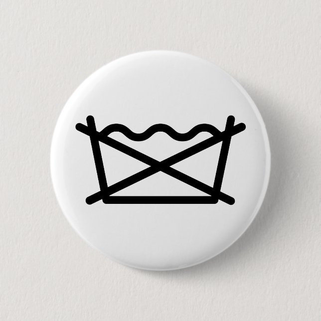 BÓTON REDONDO 5.08CM NÃO LAVEM! (Frente)