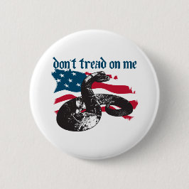 Bóton Redondo 5.08cm Não me pise