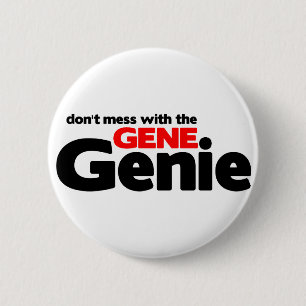 Bóton Redondo 5.08cm Não suje com os génios do gene