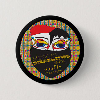 Bóton Redondo 5.08cm Não todas as inabilidades são visíveis