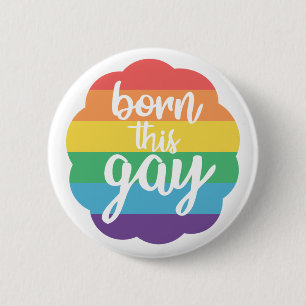Bóton Redondo 5.08cm Nascer este Gay