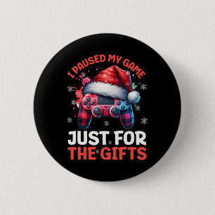 Bóton Redondo 5.08cm Natal de Jogos para Gamer Natal Videogames Meninos