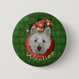 Bóton Redondo 5.08cm Natal - plataforma os salões - Westies - tanque
