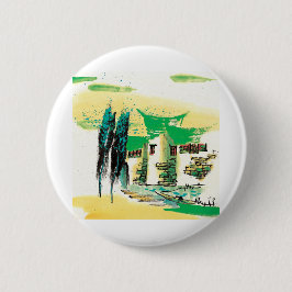 Bóton Redondo 5.08cm Nature Painting Premium