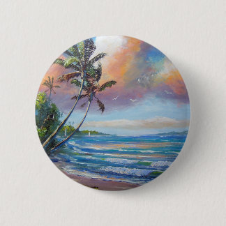 Bóton Redondo 5.08cm Navegando os trópicos