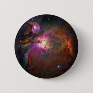 Bóton Redondo 5.08cm Nebulosa de Órion (Telescópio Hubble)
