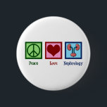 Bóton Redondo 5.08cm Nefrologista Peace Love Nephrology Office<br><div class="desc">Um belo presente nefrologista para um especialista em rins. Design de Nefrologia do Peace Love para o seu médico ou enfermeiro favorito nesse departamento médico com sinal de paz,  coração e desenho de rins cor-de-rosa.</div>