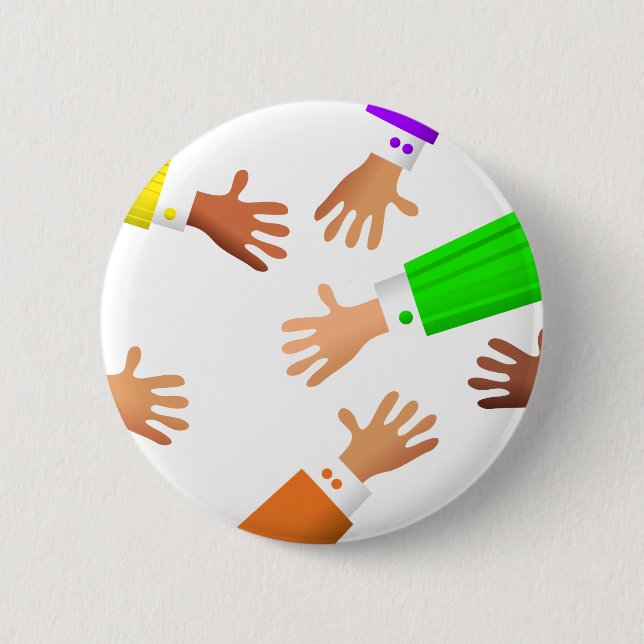 Bóton Redondo 5.08cm Negócios procurando (Frente)