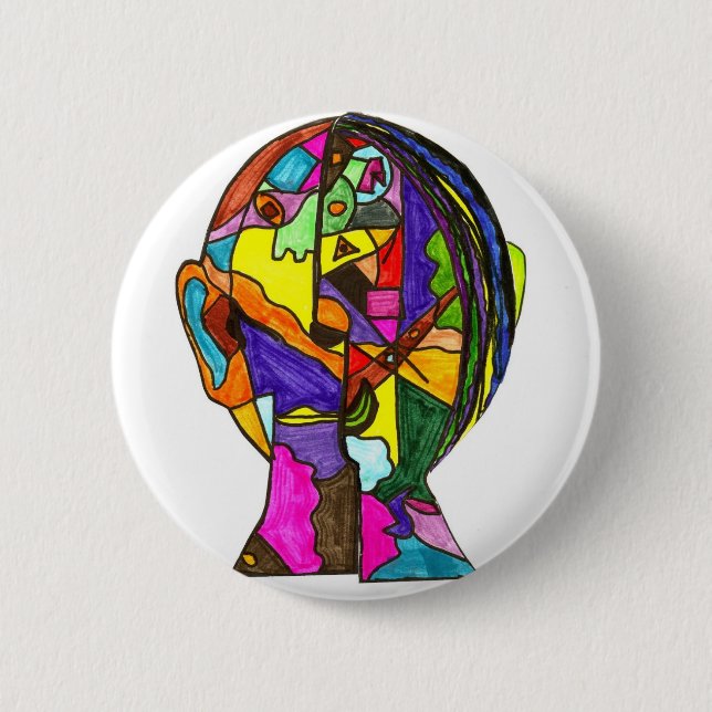 Bóton Redondo 5.08cm Nelson - Blaine D (Frente)